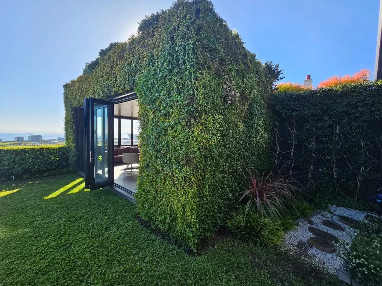 Living wall and roof garden installation in Green Point